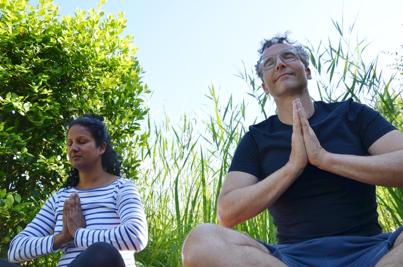 Jaya B* und Marc Heinzmann © sanalou.ch Foto by Patricia Dudeck